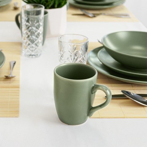 Kubek Ceramiczny Zielony ALFA 350 ml ORION Łatwy w Czyszczeniu
