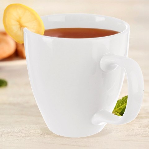 Kubek Porcelanowy 400 ml ORION Mona Biały Drugi Gatunek Solidny