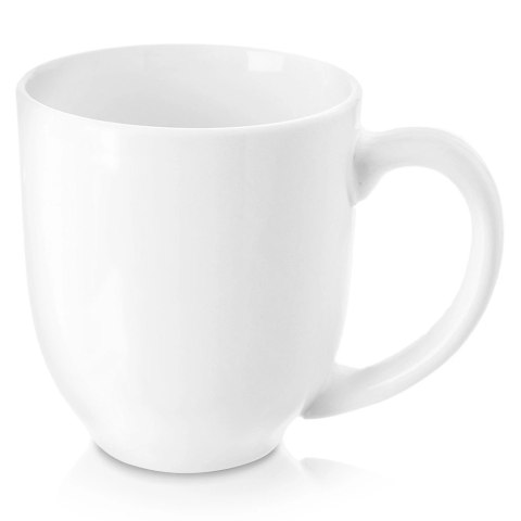 Kubek Porcelanowy 450 ml ORION Mona Biały Pojemny Klasyczny do Zmywarki