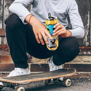 Kubek Termiczny Puszka 500 ml ORION Kolorowy Wzór Stal Nierdzewna