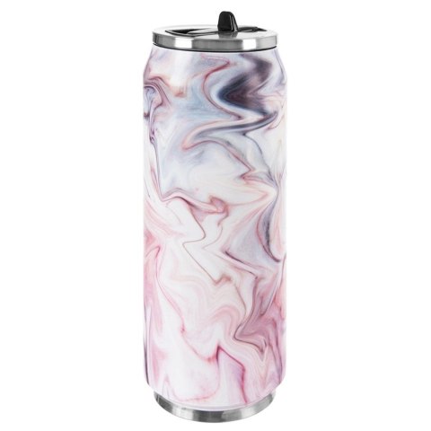 Kubek Termiczny Puszka 500 ml ORION Pastelowy Wzór Stal Nierdzewna