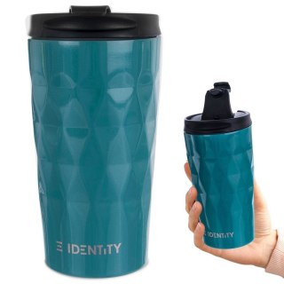 Kubek Termiczny Stalowy Niebieski 430 ml