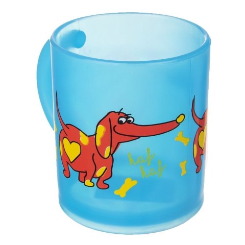 Kubek dla Dziecka Pies 260 ml ORION Kolorowy BPA Free do Mikrofali