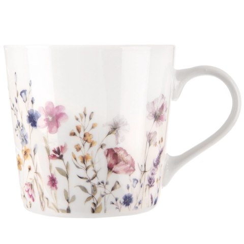 Kubek porcelanowy kwiaty 430 ml