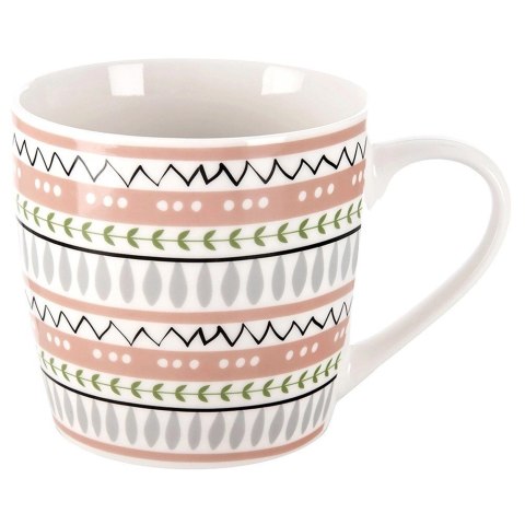 Kubek z Miseczką Porcelanowy 2 el. ORION Kot Zestaw Śniadaniowy