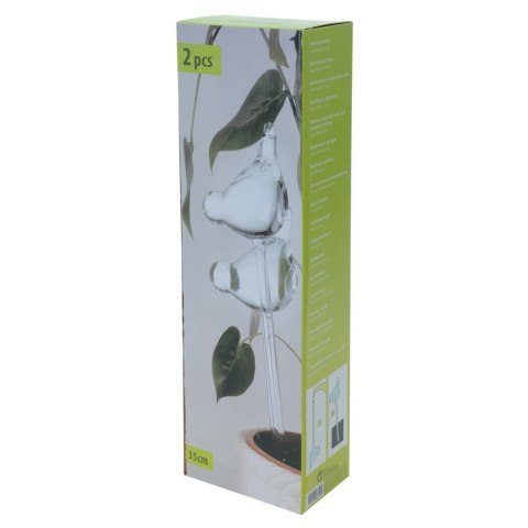 Kule Nawadniające do Roślin Szklane Ptaki Dekoracyjne VILDE 2 szt.