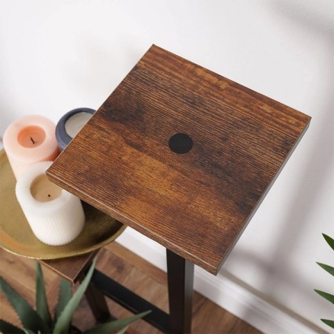 Kwietnik Stojak na Kwiaty 4-Poziomowy Kaskada Metalowy Loft VILDE 84 cm