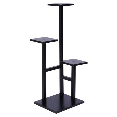 Kwietnik Stojak na Kwiaty 4-Poziomowy Kaskada Metalowy Loft VILDE 84 cm