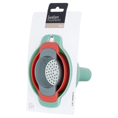 Lejek kuchenny i sitko 10/8/6 cm 4 el.