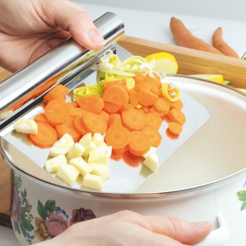 Łopatka do Kremu Stal Nierdzewna 14 x 16,5 cm do Zmywarki do Tortów ORION