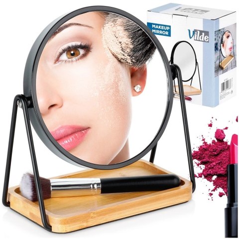 Lusterko kosmetyczne dwustronne 18,5x10,5x20 cm