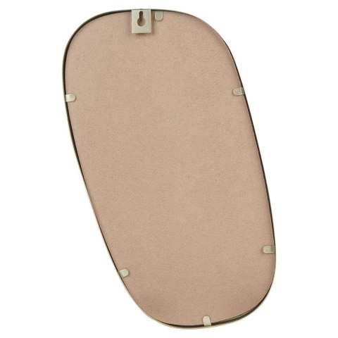 Lustro Ścienne Złote Wiszące Dekoracyjne Solidne Trwałe VILDE 19,5 x 35 cm