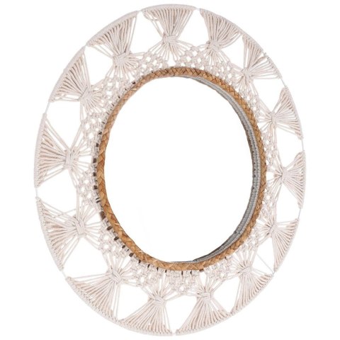 Lustro Ścienne z Ramą Wiszące Ozdobne Dekoracyjne HOME STYLING 55 cm