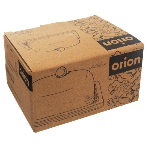 Maselniczka Maselnica Porcelanowa Bambusowa do Masła Biała ORION 16 x 13 cm