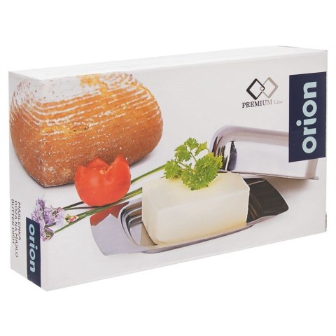 Maselniczka Stal Nierdzewna z Pokrywką 19,5 x 12 x 5 cm Srebrna ORION