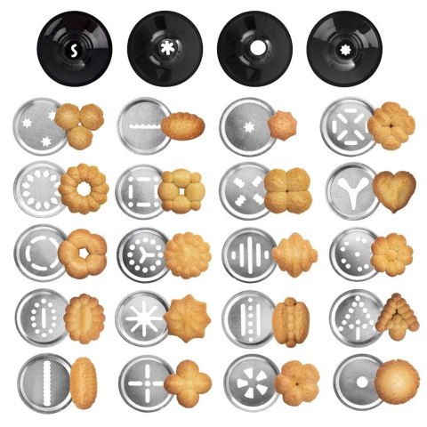 Maszynka Dekorator do Ciastek Babeczek Tortów Deserów ORION 25 el.