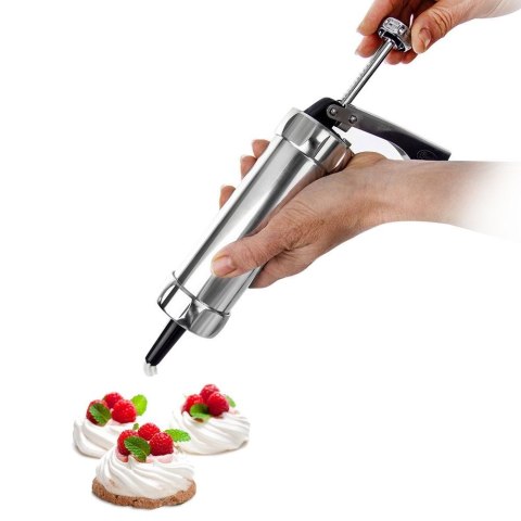 Maszynka Dekorator do Ciastek Babeczek Tortów Deserów ORION 25 el.