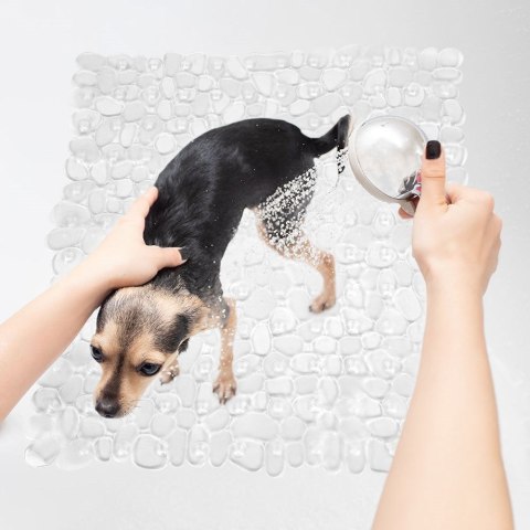 Mata Antypoślizgowa do Brodzika i Wanny 52 x 52 cm z Przyssawkami ORION