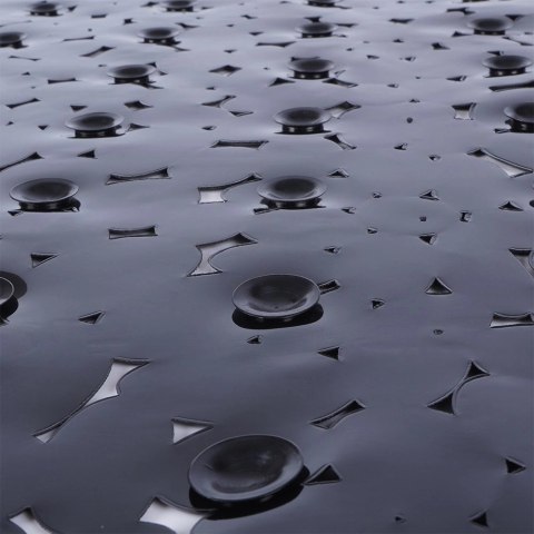 Mata Antypoślizgowa pod Prysznic do Łazienki Łazienkowa Czarna VILDE 51 cm