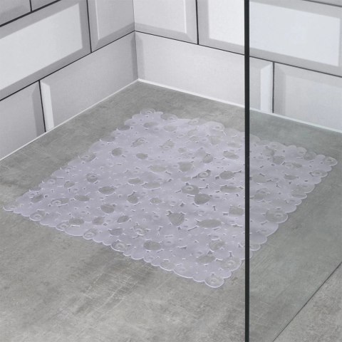 Mata Łazienkowa Antypoślizgowa do Prysznica 51 x 51 cm Przyssawki VILDE