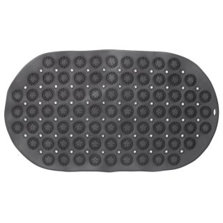 Mata antypoślizgowa do wanny szara 68x37 cm