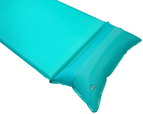 Materac Mata Karimata Turystyczna Lekka Nadmuchiwana z Poduszką KUBISPORT 186x53 cm