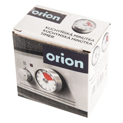 Minutnik Kuchenny z Magnesem Analogowy Nierdzewny Stoper ORION 6 cm