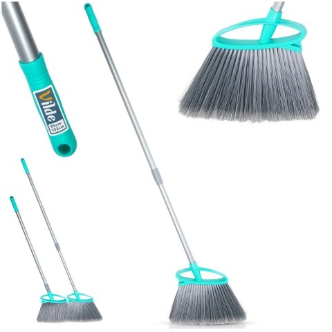 Miotła Teleskopowa 30 cm 95-133 cm Metal do Podłóg i Tarasu VILDE