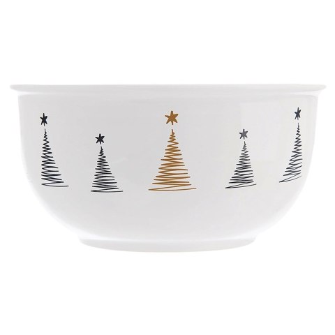 Miseczka Porcelanowa CHOINKA 13,5 cm 560 ml do Zmywarki i Mikrofali ORION
