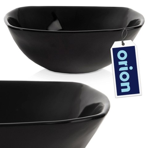 Miseczka Szklana 190 ml Kwadratowa Czarna do Zmywarki i Mikrofali ORION