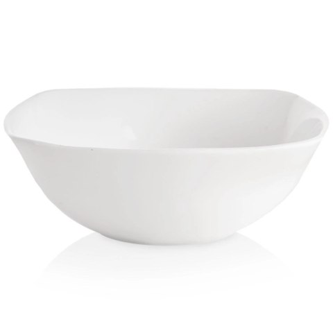 Miseczka Szklana LUNA 15 cm 400 ml Biała do zmywarki i mikrofali ORION