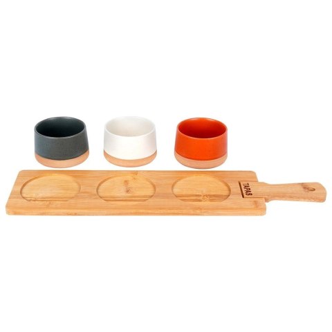 Miseczki na Przekąski Przystawki Ceramiczne EXCELLENT HOUSEWARE 48 cm 4 el.