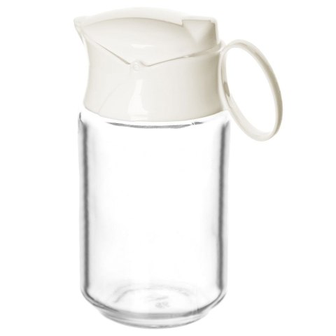 Mlecznik Dzbanek na Mleko Szklany 235 ml z Pokrywką na Sprężynce ORION