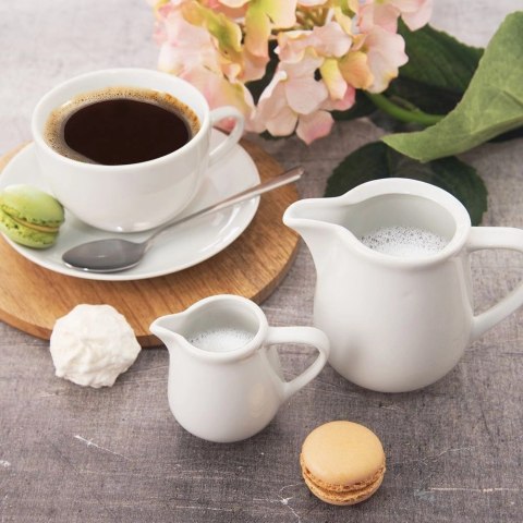 Mlecznik Porcelanowy Biały MONA 260 ml do Zmywarki i Mikrofali ORION