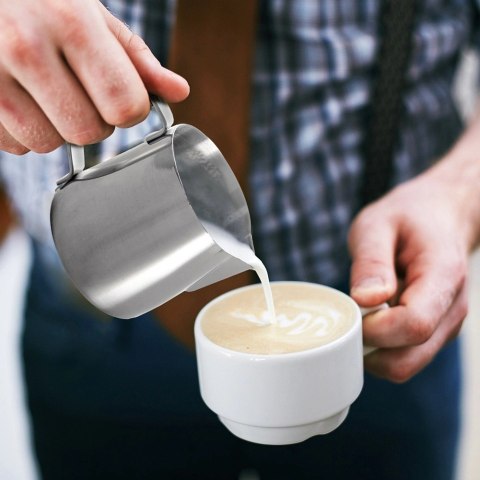 Mlecznik Stal Nierdzewna 160 ml z Uchwytem do Zmywarki ORION