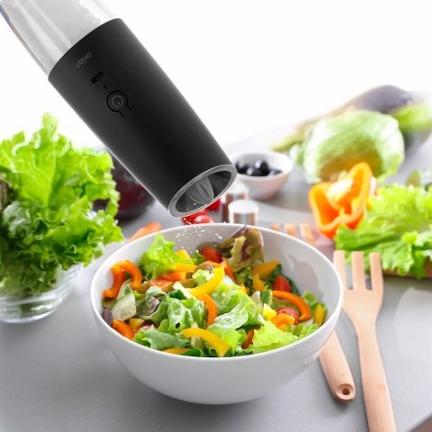 Młynek Elektryczny do Pieprzu i Soli 20 cm USB C Automatyczny ORION