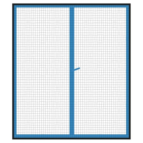 Moskitiera Siatka Okienna na Okno Owady Czarna ORION 150x130 cm 2 szt.