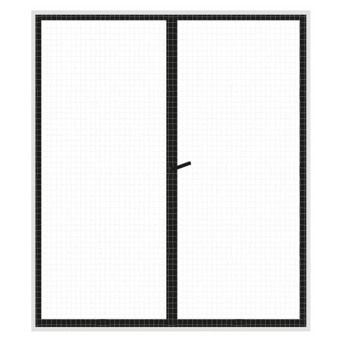 Moskitiera na Okno Biała 150 x 130 cm 2 szt. z Taśmą Poliester ORION