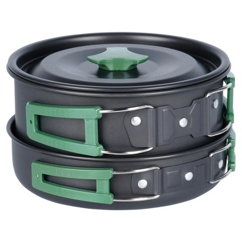 Naczynia Turystyczne Kempingowe Aluminiowe ORION 750-900 ml 1,65 L 3 el.