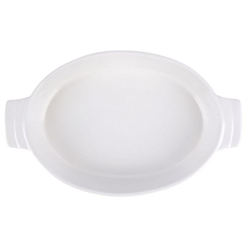 Naczynie Żaroodporne do Zapiekania Ceramiczne Białe ALPINA 31,5x19,5x6 cm