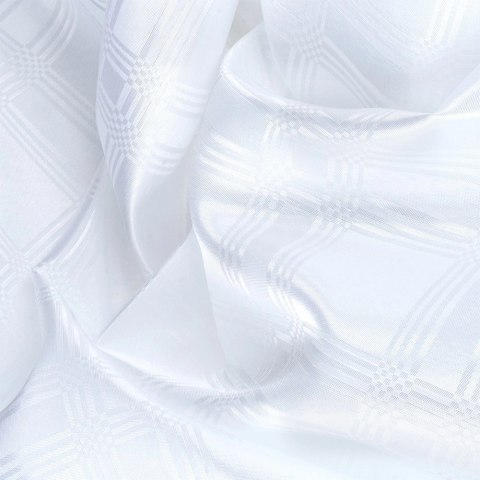 Nakrycie Stołu EXCELLENT HOUSEWARE 180x130 Cm Białe Łatwoczyszczące Stylowe