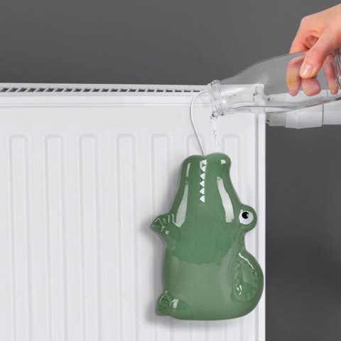 Nawilżacz Powietrza Ceramiczny Krokodyl na Kaloryfer 160 ml VILDE