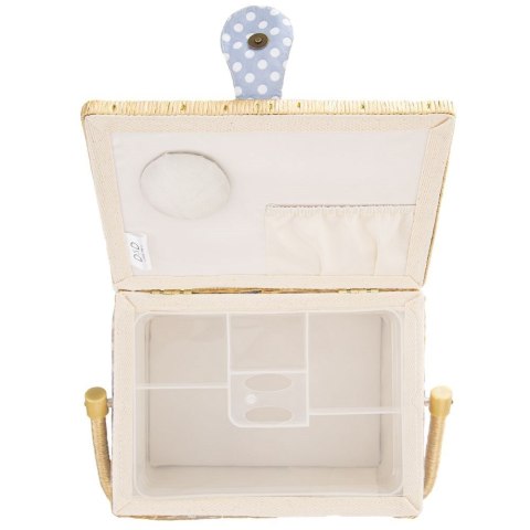 Niciarka Organizer na Nici Szpilki, Guziki Niebieska ORION 30 x 23 x 16 cm