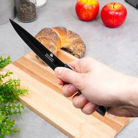 Nóż Kuchenny 23 cm Stal Nierdzewna Czarny do Zmywarki EXCELLENT ELECTRICS