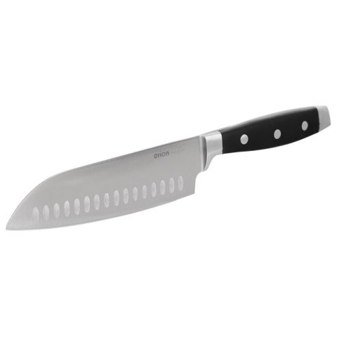 Nóż Santoku do Mięsa Ryb Owoców Stalowy Japoński Solidny MASTER 33 x 5 cm