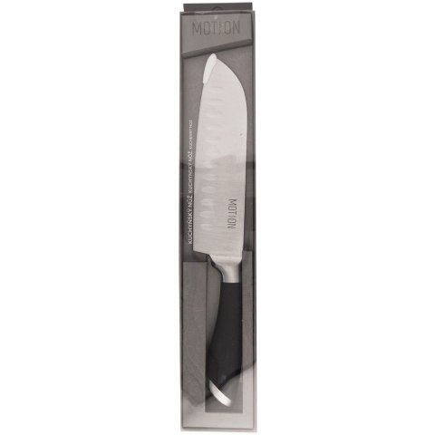 Nóż Santoku do Siekania Warzyw Mięs Ryb Stalowy Azjatycki Ostry ORION 31 cm