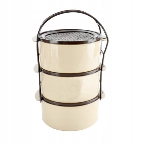 Obiadowa Menażka Pojemnik Plastikowy ORION 3x1,5 L