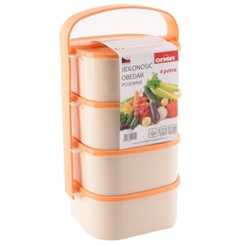 Obiadowa Menażka do Przenoszenia Żywności ORION 4 x 1,15 L