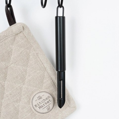 Obierak do Warzyw i Owoców 19,5 cm Stal Czarny EXCELLENT HOUSEWARE