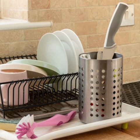 Ociekacz na Przybory Kuchenne 12 x 13 cm Stal Nierdzewna ORION